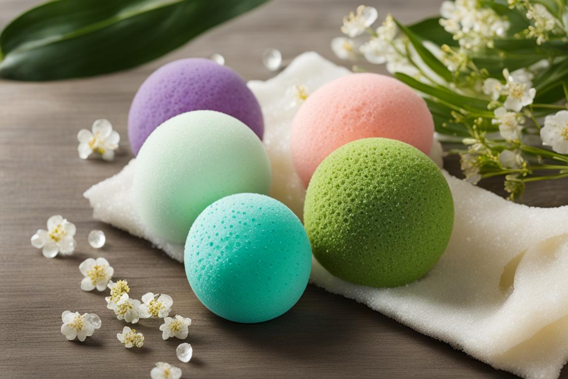 Japanese konjac sponge