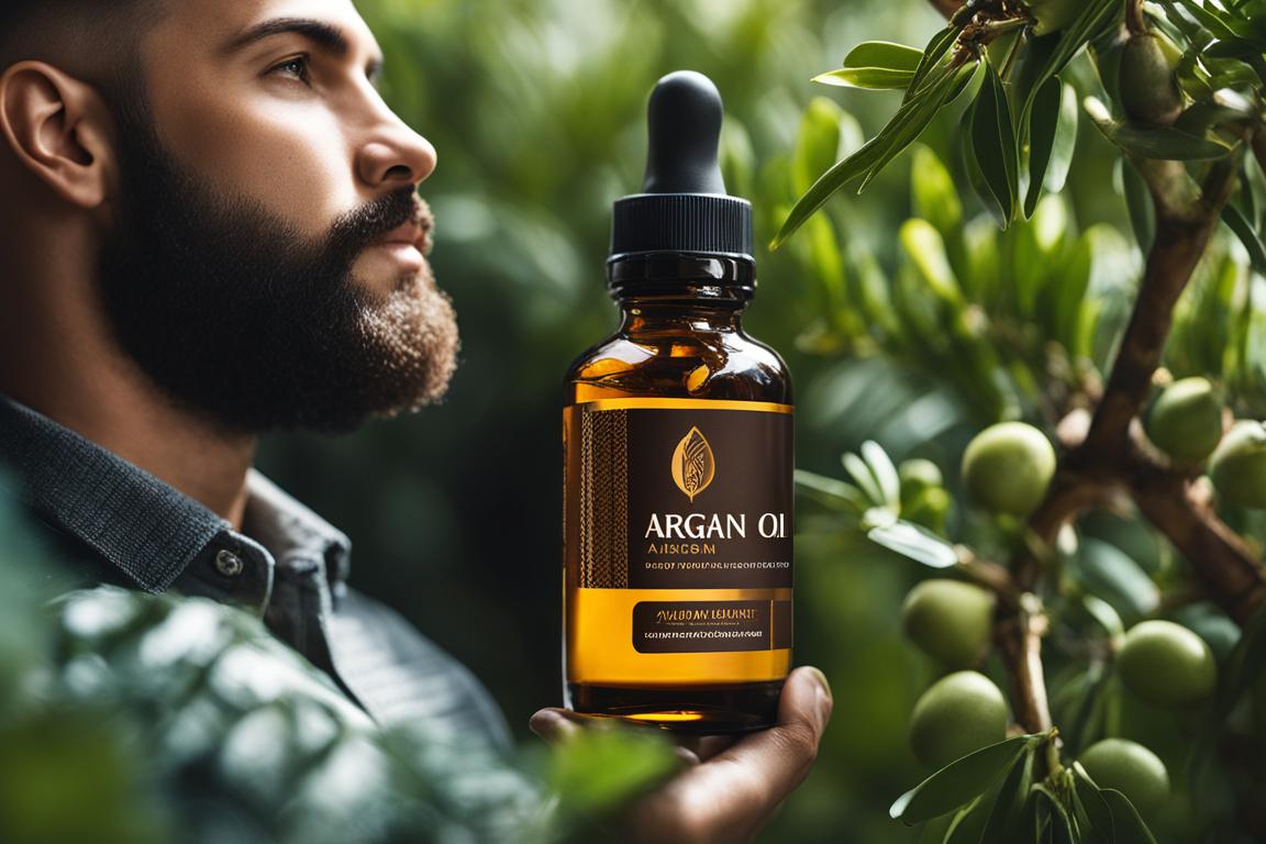 argan oil for beard