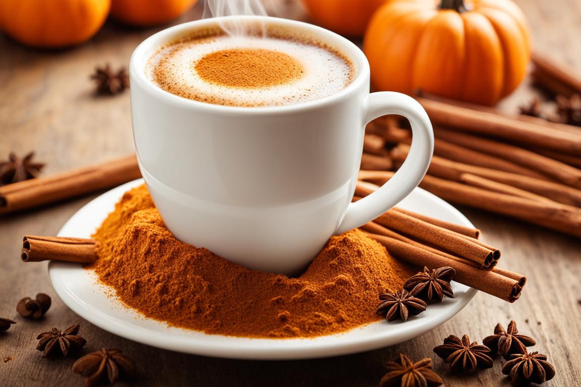 autumn pumpkin spice decaf coffee
