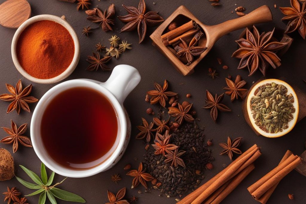 brewing chai rooibos tea