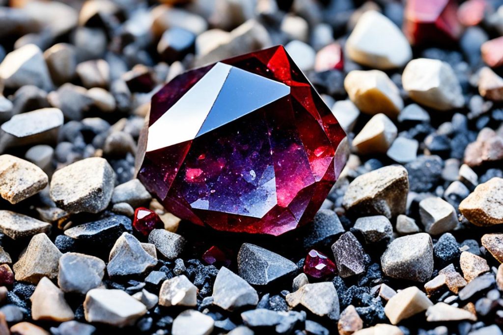 garnet crystal garnet crystal