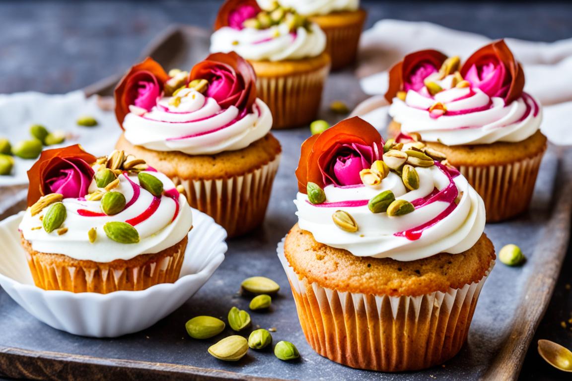 gulab jamun cupcakes