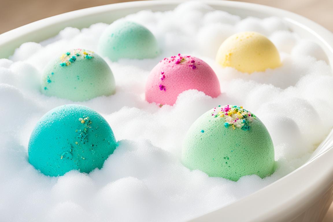 health benefits of bath bombs with shea butter