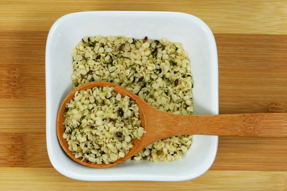 pea protein and hemp protein