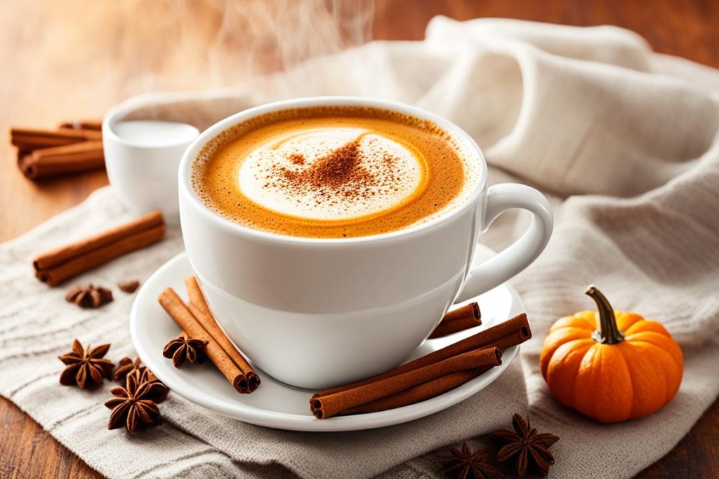 pumpkin spice decaf coffee