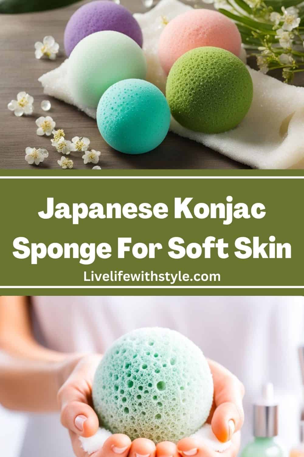Japanese Konjac Sponge